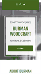 Mobile Screenshot of burmanwoodcraft.com