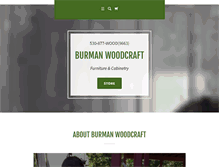 Tablet Screenshot of burmanwoodcraft.com